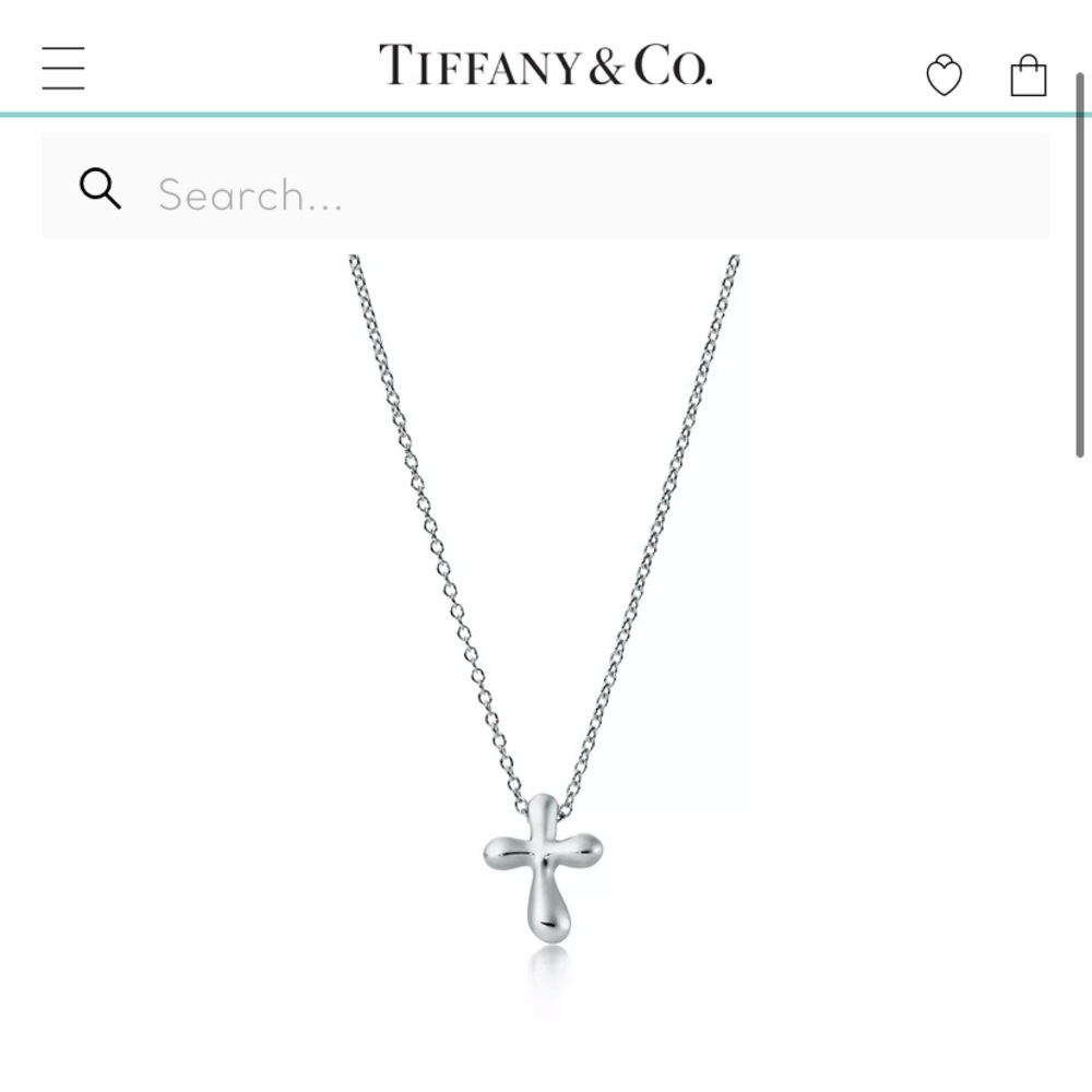 Tiffany Cross Pendant
